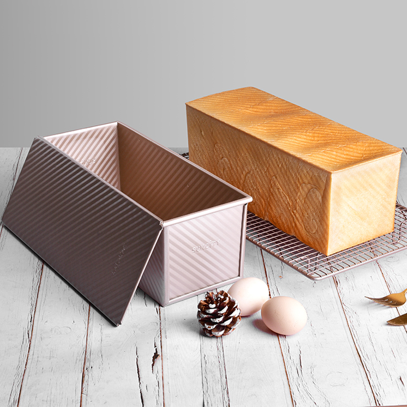 Kitchen Appliances Shelves - Küchen-Toastform mit Deckel Backform für Eier-Toast