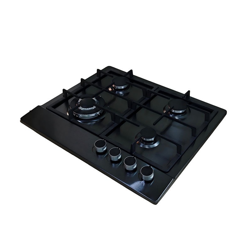 Kitchen Appliances Built In - 4-Flammen-Gasherd, Edelstahl, Tischgerät und Einbaugerät, Erdgas