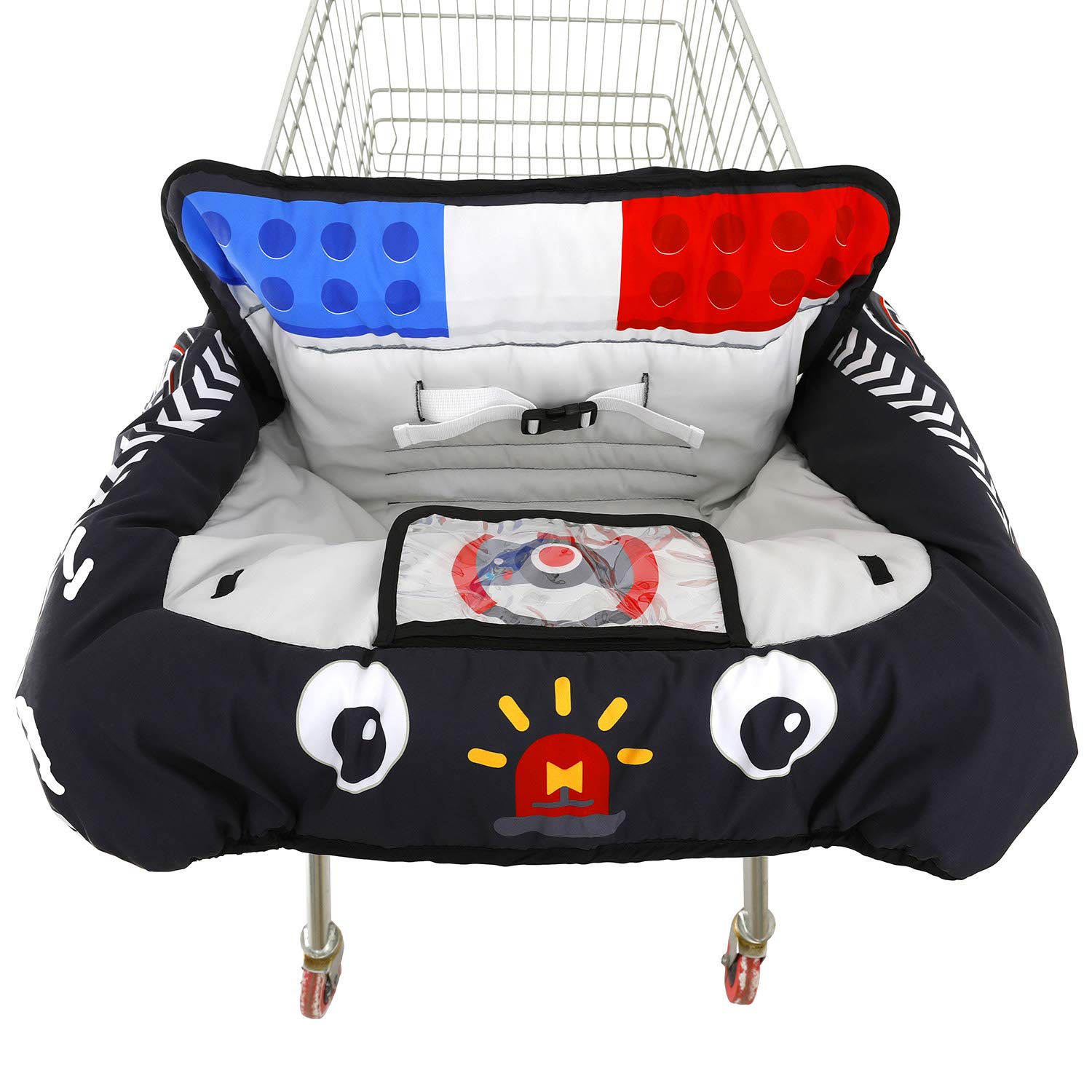 Kitchen Appliances Shelves - Cartoon-Auto-Einkaufswagenabdeckung für Babys, 2-in-1 Einkaufswagen- und