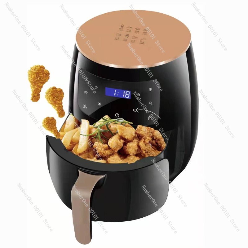 Kitchen Appliances Electric - 6L Heißluftfritteuse mit Großer Kapazität Ölfreie