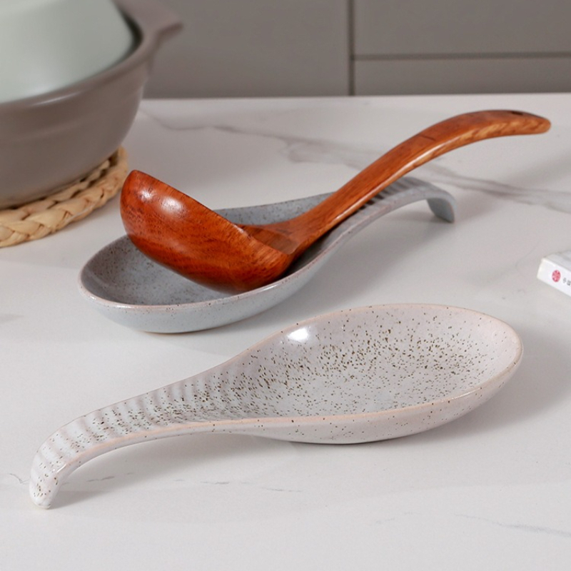 Kitchen Appliances Shelves - Keramik-Löffelablage für den Herd, Löffelhalter für