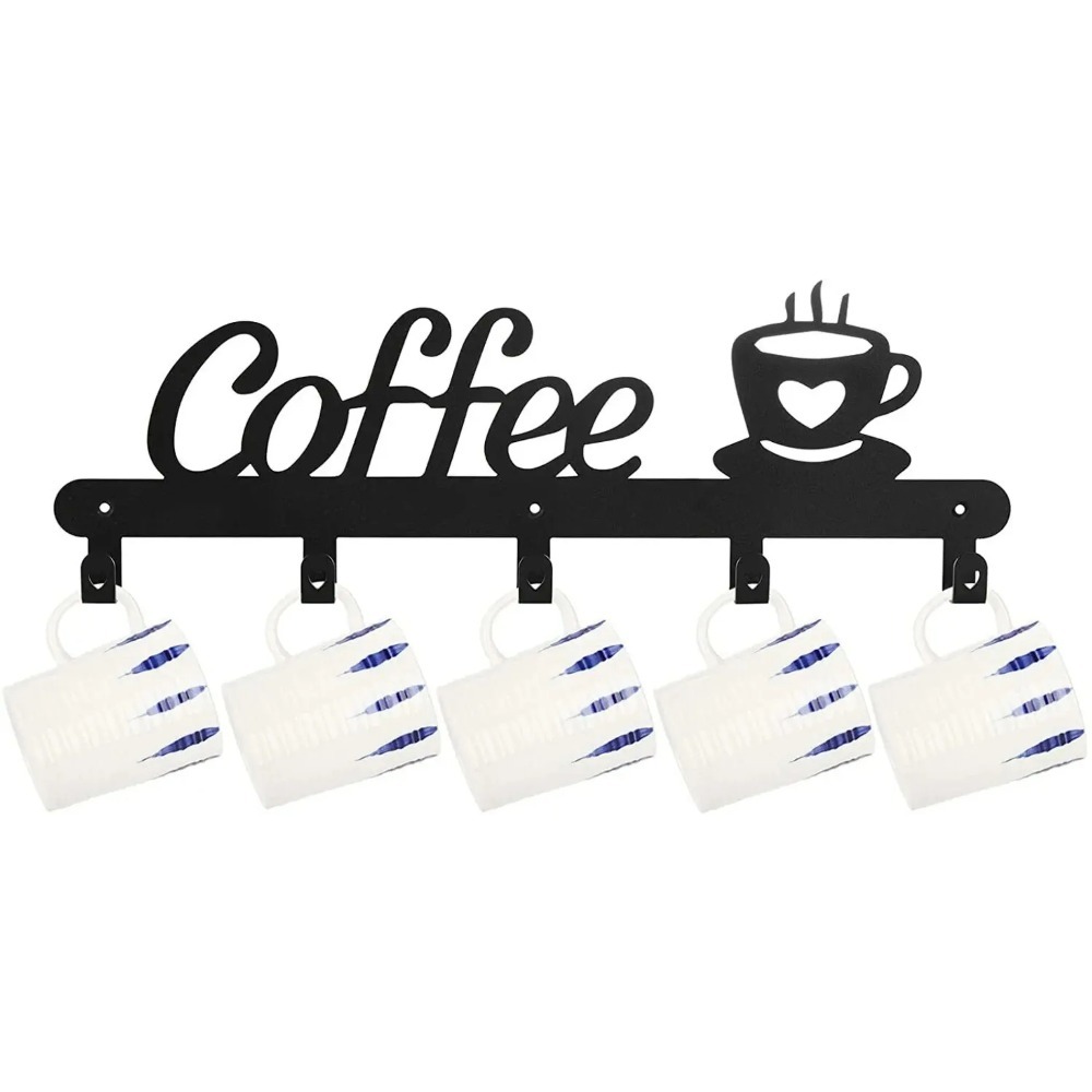 Wandmontierter Metall-Kaffeeta – Kitchen Appliances Shelves Bewertung und Preis