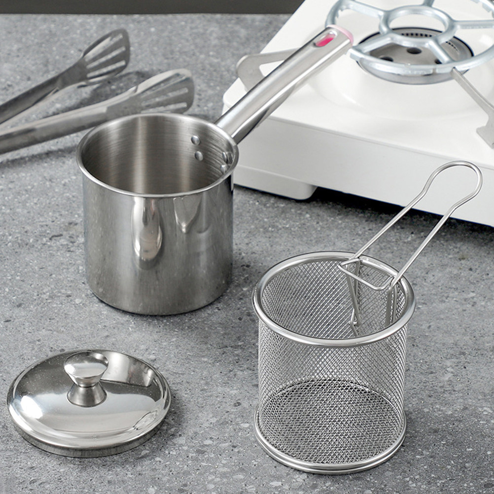 1 Set Haushaltsfritteuse aus E – Deep Fryer Stainless Bewertung und Preis