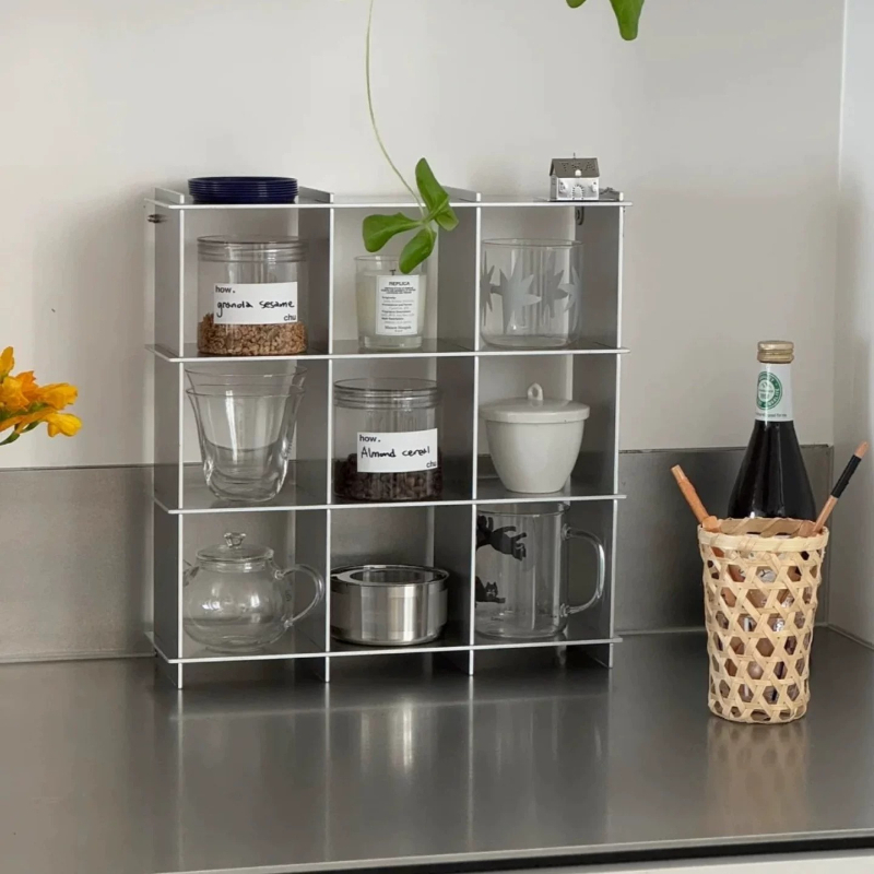 Minimalistisches Aluminium-Leg – Kitchen Appliances Shelves Bewertung und Preis