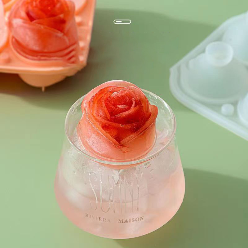 3D Rose Eis Formen 4 Löcher Ei – Kitchen Appliances Shelves Bewertung und Preis
