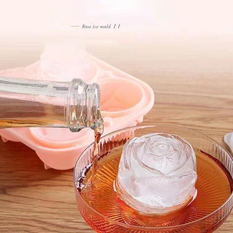 3D Rose Eis Formen 4 Löcher Ei – Kitchen Appliances Shelves Bewertung und Preis