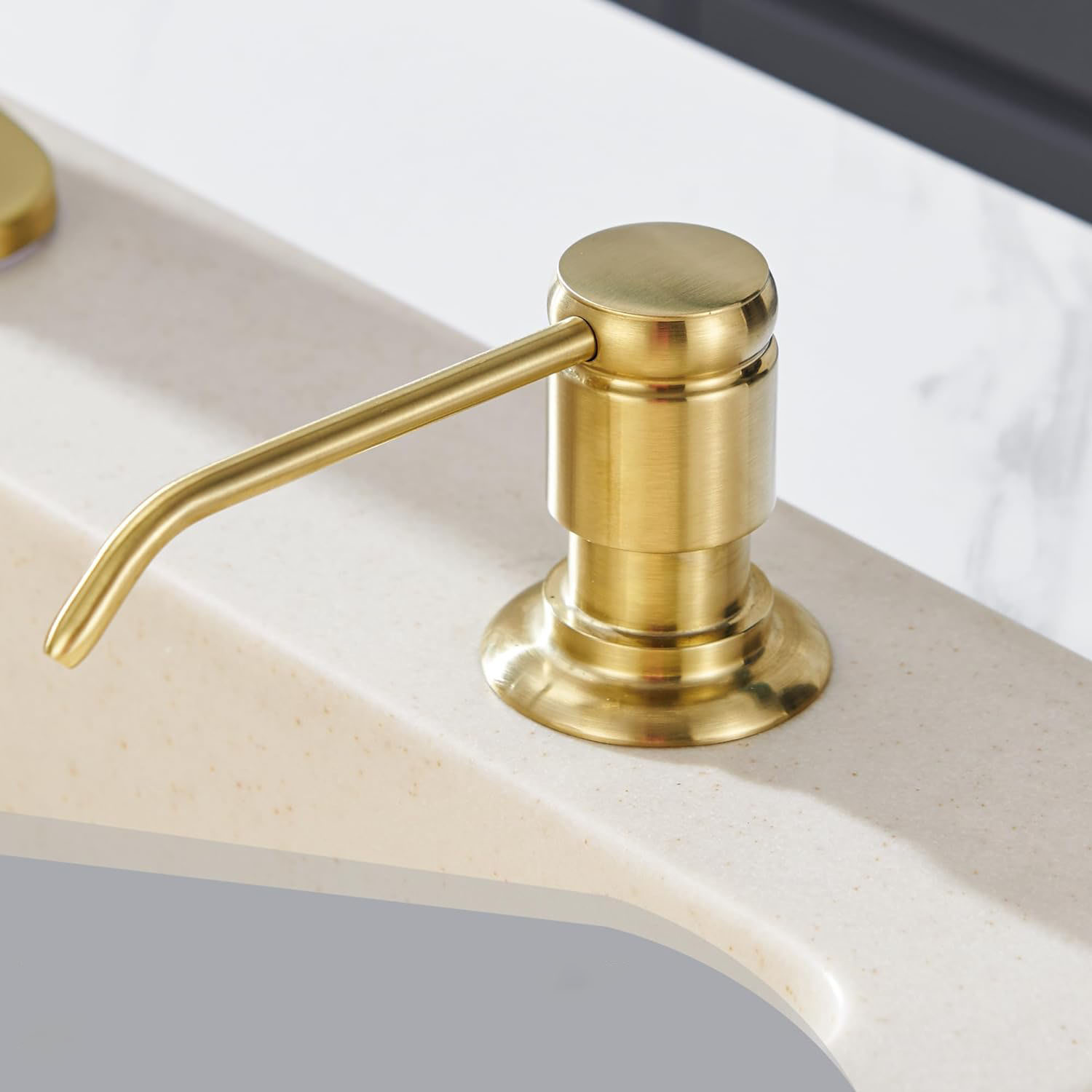Messing-Spülbecken-Seifenspend – Kitchen Appliances Built In Bewertung und Preis