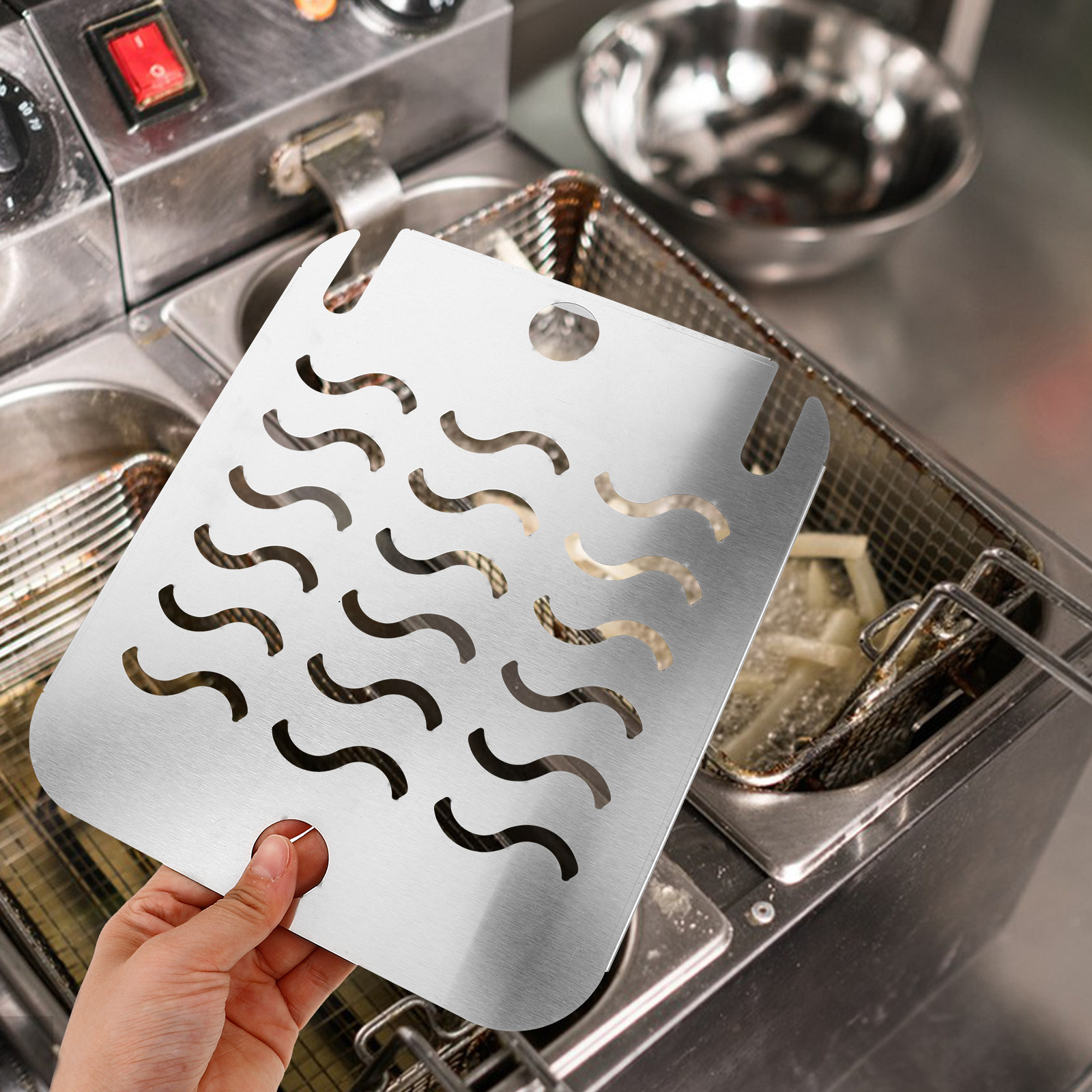 Edelstahl-Frittierkorb-Sieb fü – Deep Fryer Stainless Bewertung und Preis